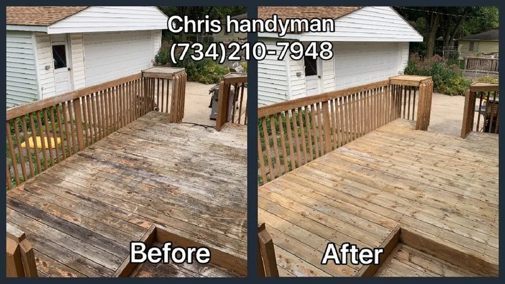 Slide of Chris Handyman, Plumber & Electrician