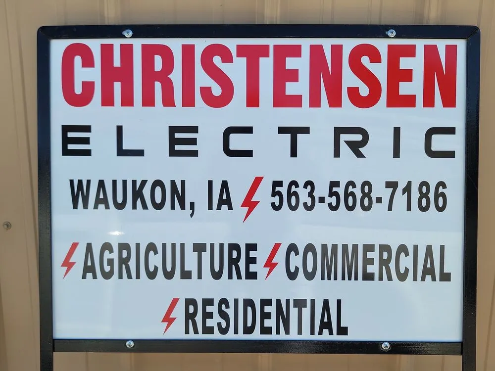 Slide of Christensen Electric