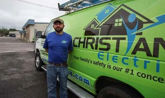 Slide of Christian Electric Service