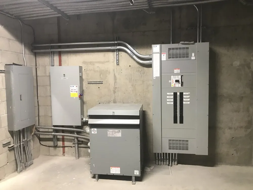 Certified electrician providing panel upgrade in , 