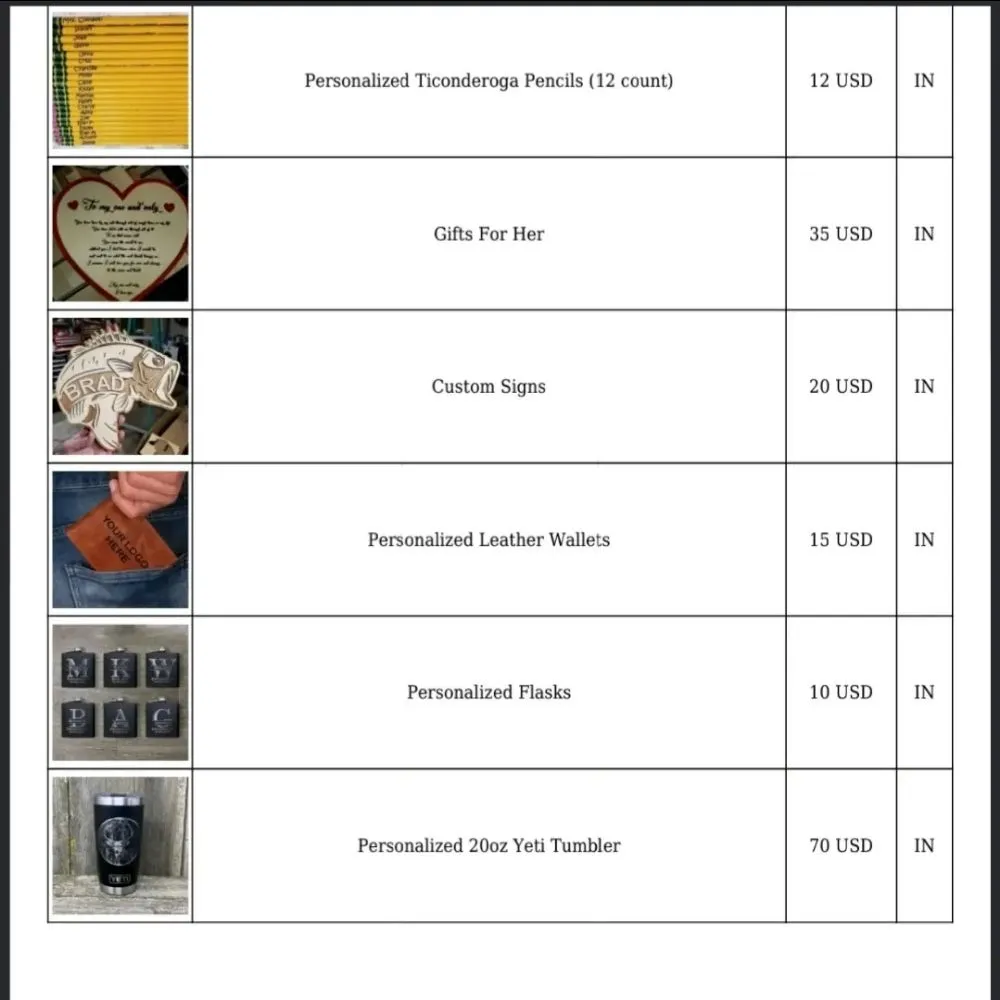 Slide of Chuck's Custom Werx