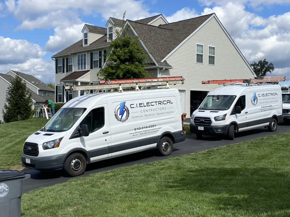 Certified electrical repair in Thornton, PA by CI Electrical Contractors