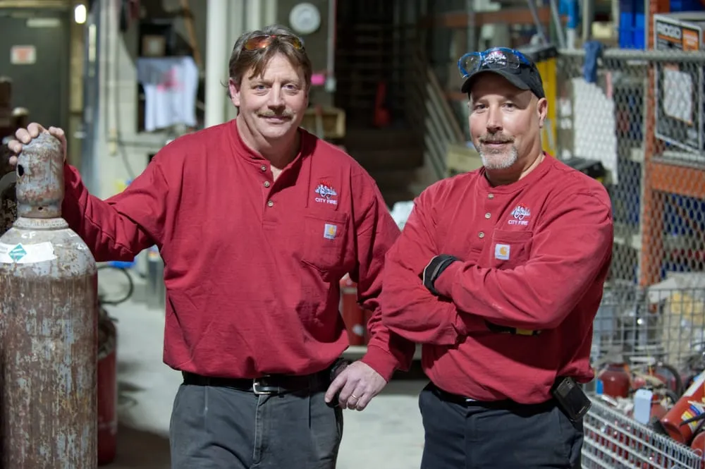 Slide of City Fire Equipment