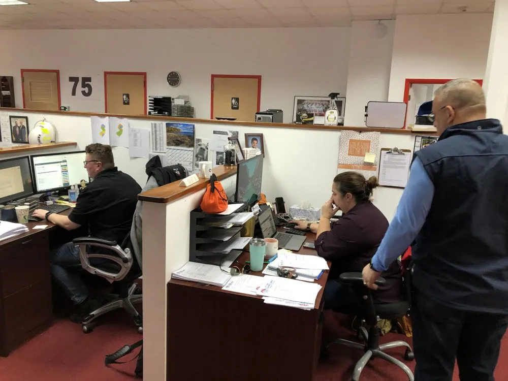 Slide of City Fire Equipment