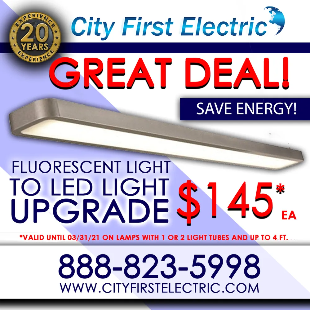 Slide of City First Electric