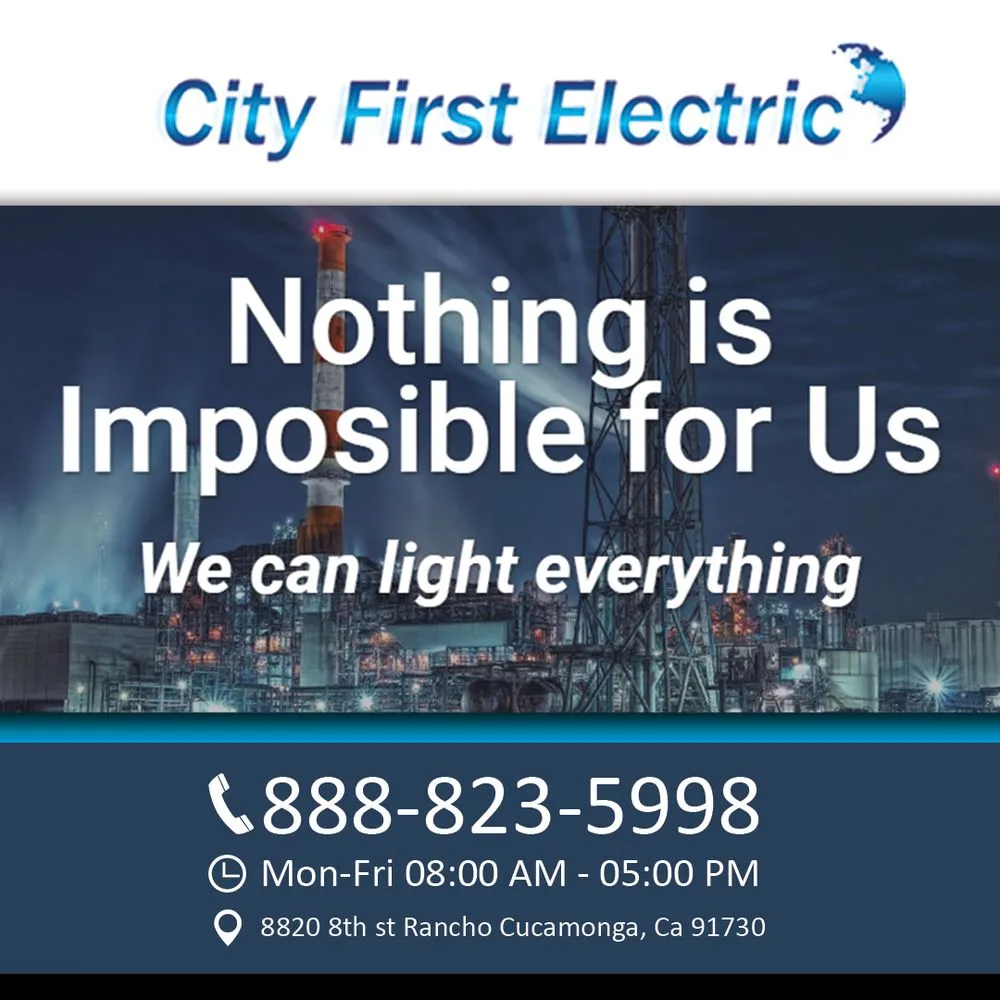 Slide of City First Electric