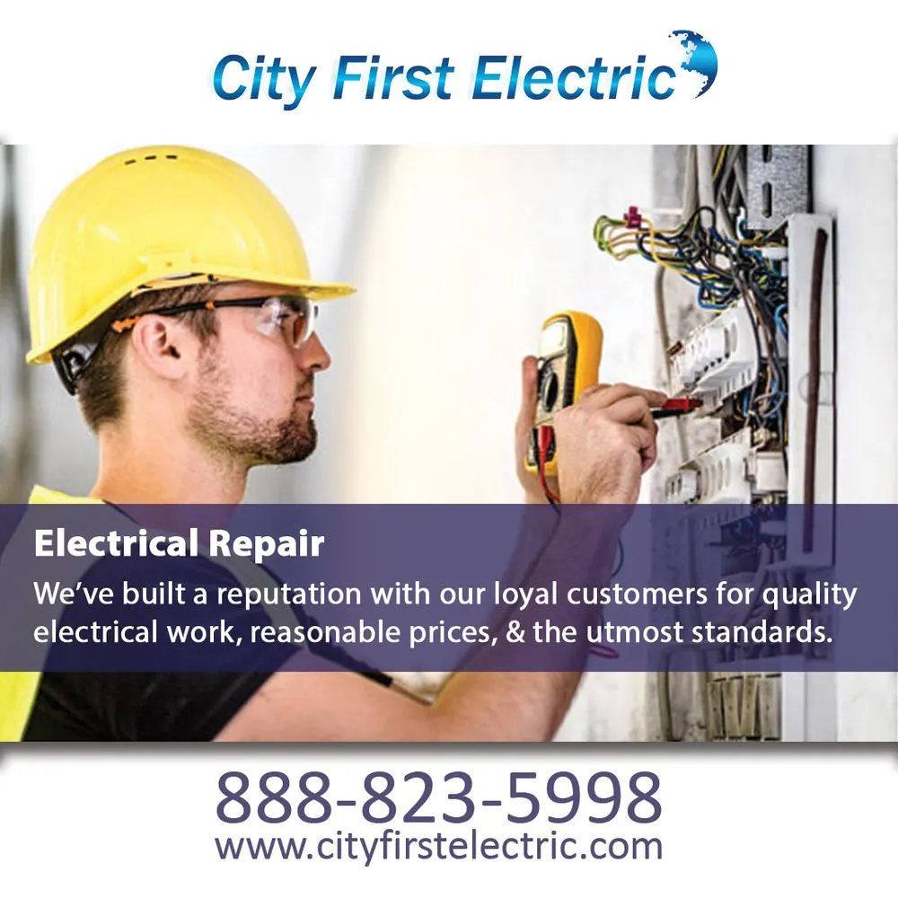 Slide of City First Electric