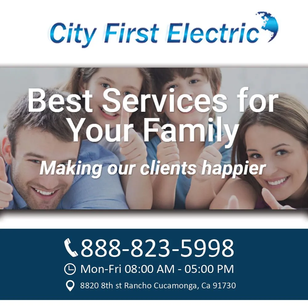 Slide of City First Electric