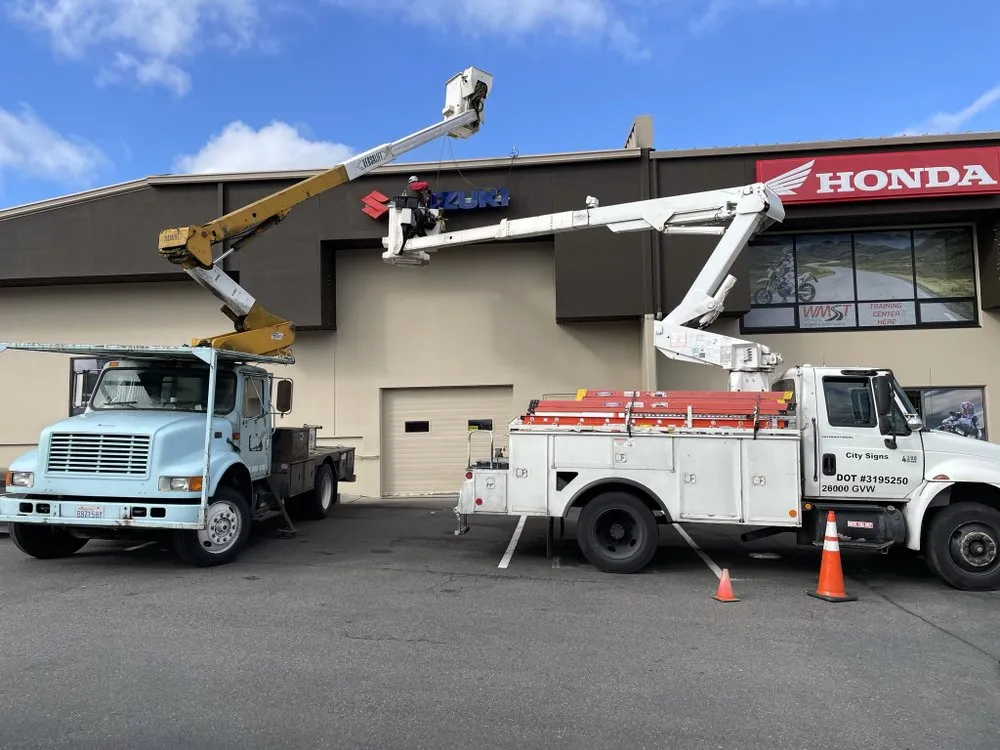 Slide of City Sign & Electric