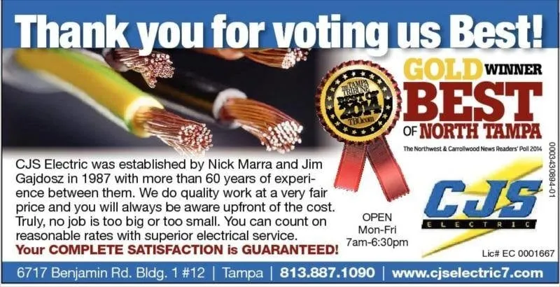 Slide of CJS Electric