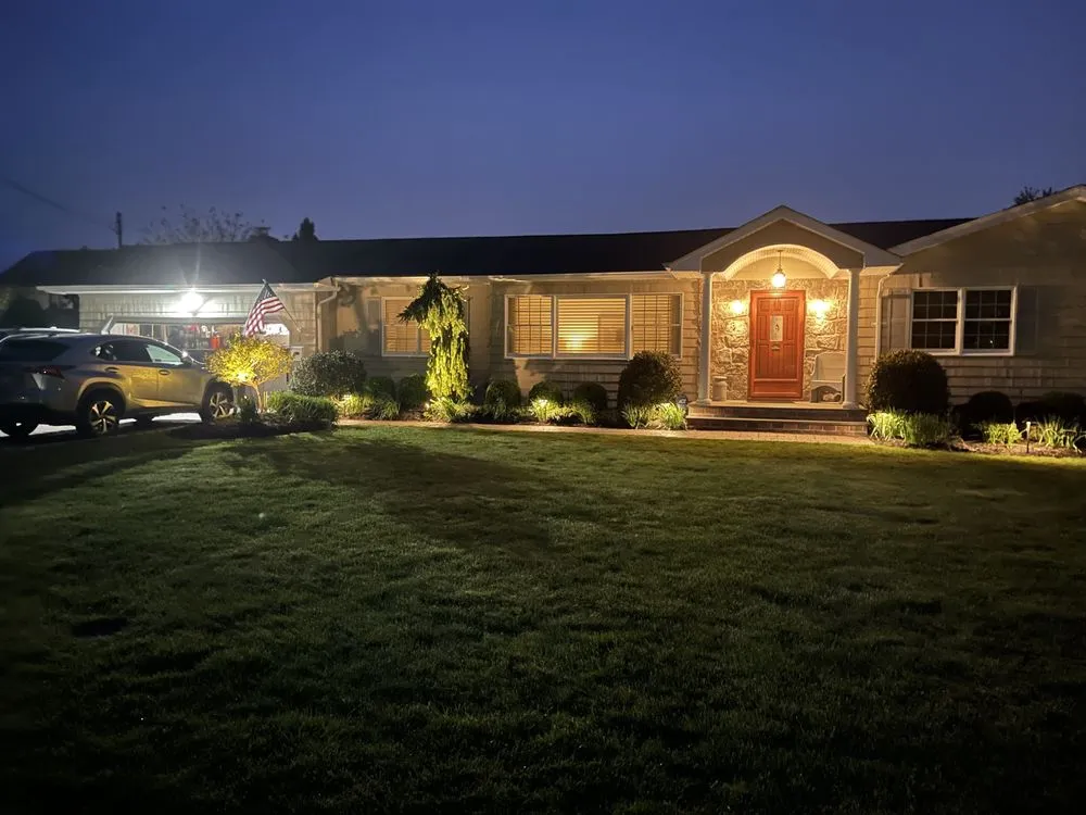 Slide of CJs Landscape Lighting
