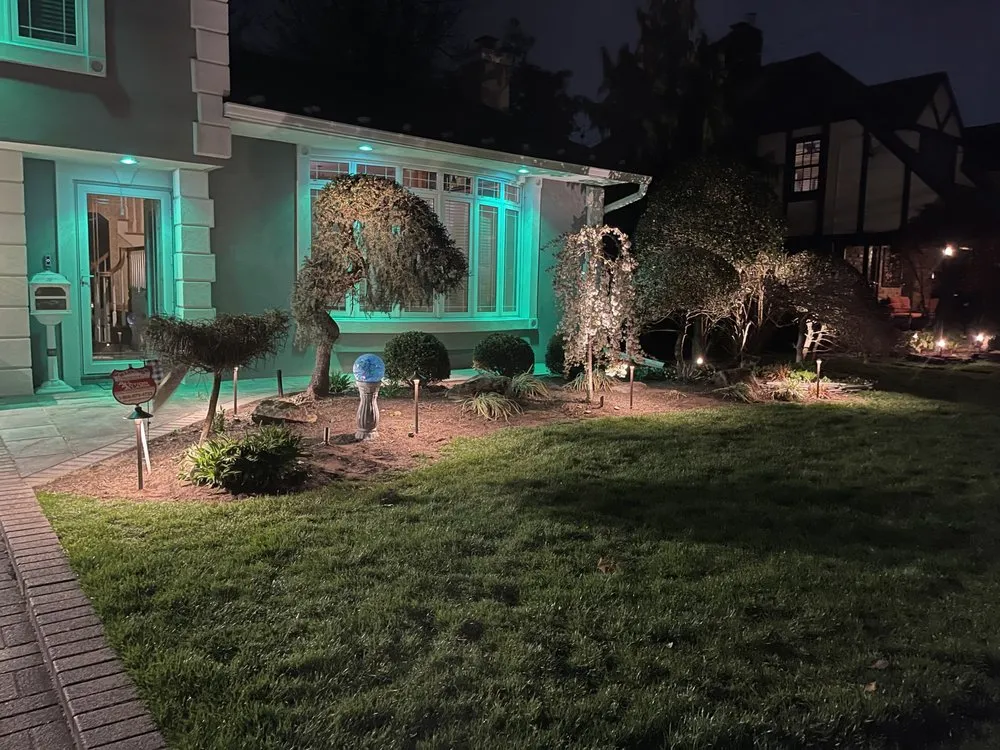 Slide of CJs Landscape Lighting