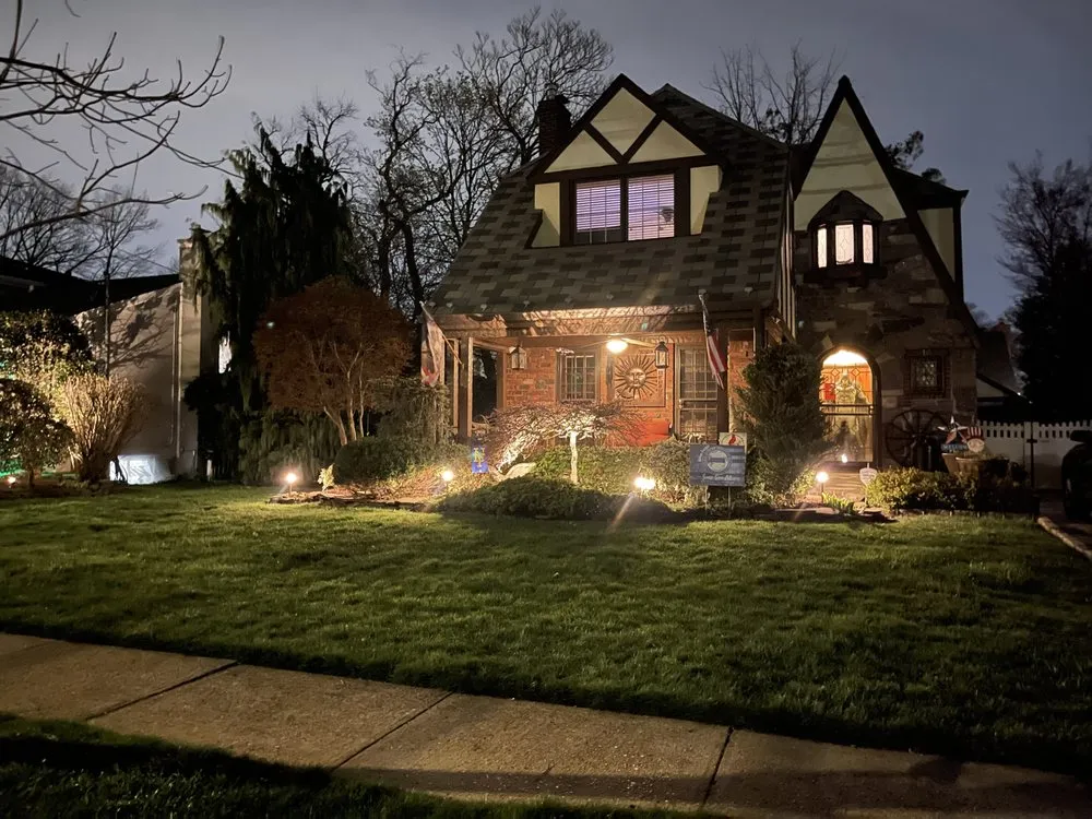 Slide of CJs Landscape Lighting