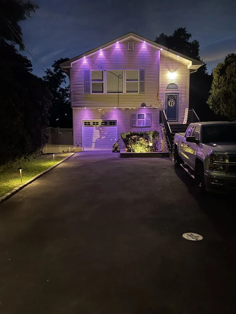 Slide of CJs Landscape Lighting