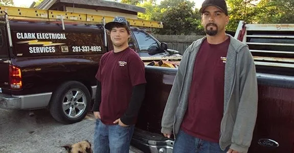 Slide of Clark Electrical Services