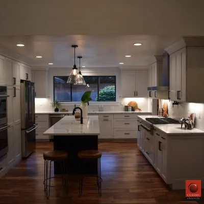 Licensed wiring installation in ,  by Classic Electric