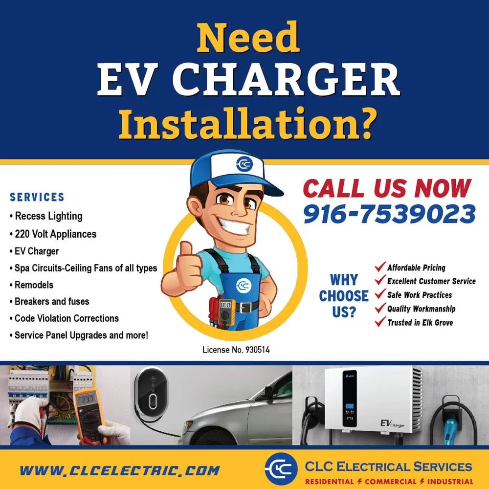Slide of CLC Electrical Services