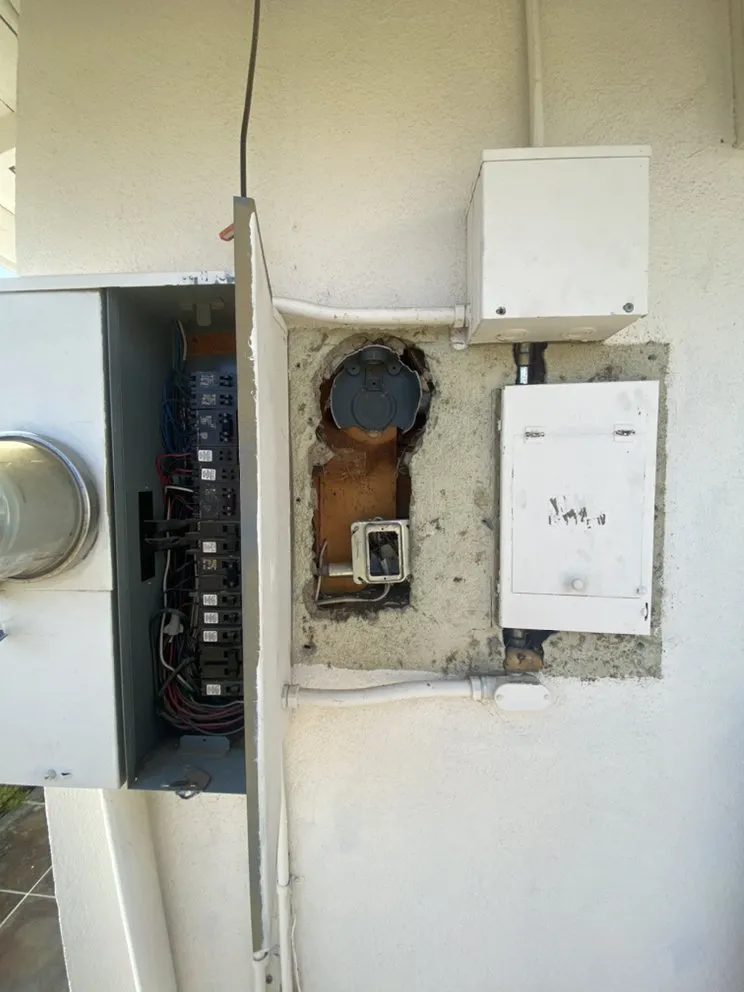 Slide of Clean Finish Electrical