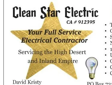 Slide of Clean Star Electric