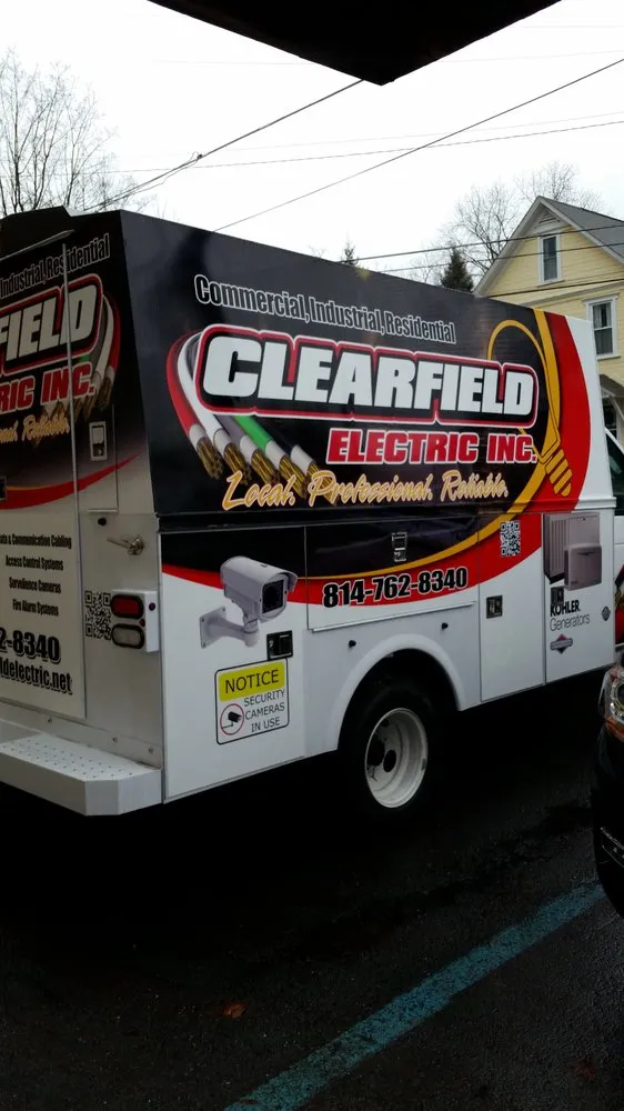 Slide of Clearfield Electric