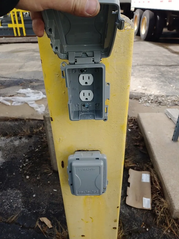 Slide of Clearing Electrician Service