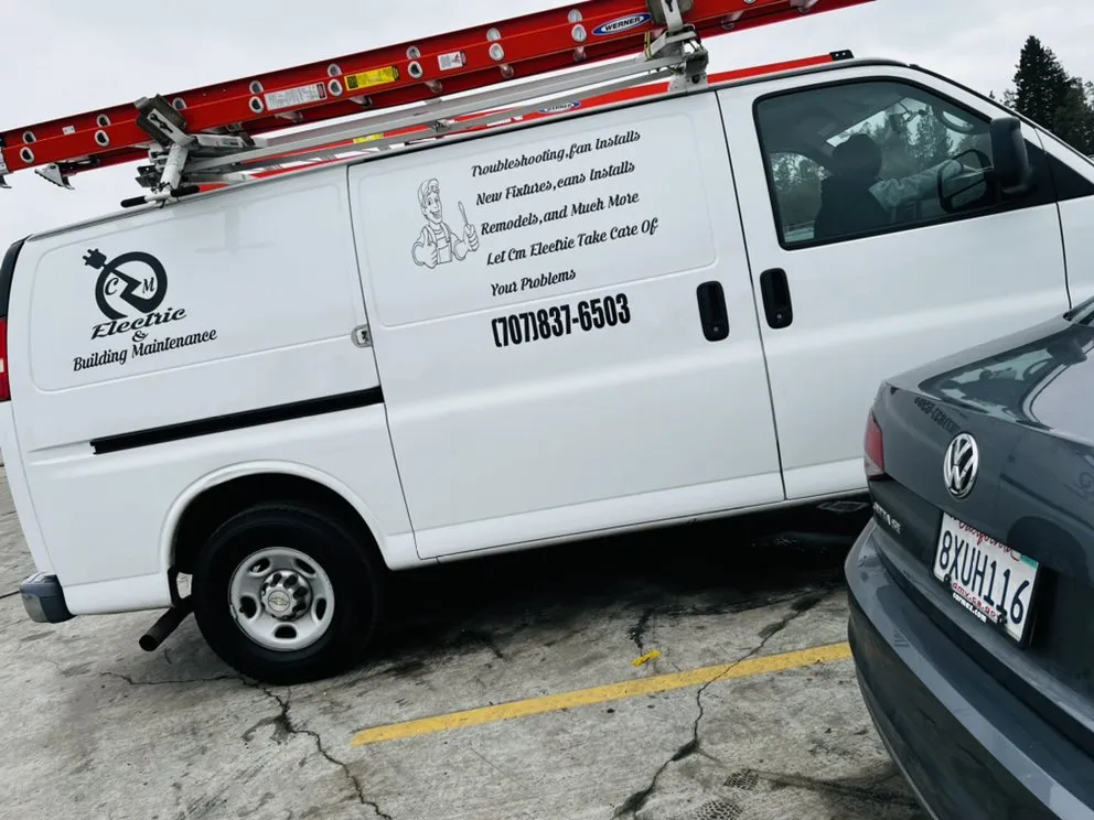 Slide of CM Electric & Building Maintenance.