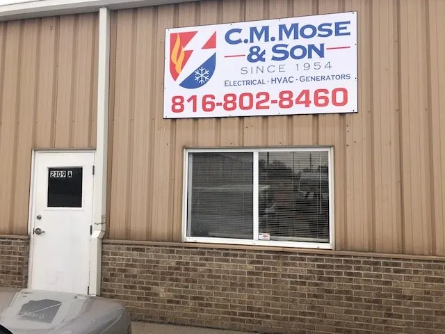 Slide of CM Mose & Son