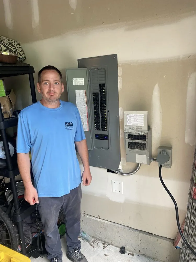 Slide of CMB Electrical Services