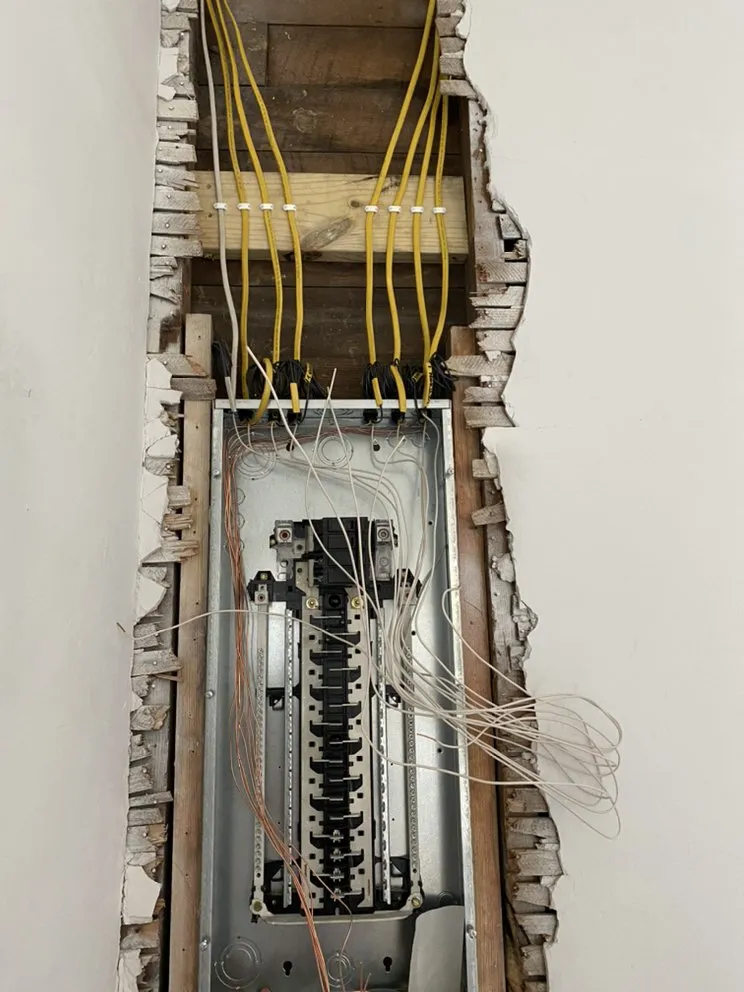 Slide of CNC Electrical Services