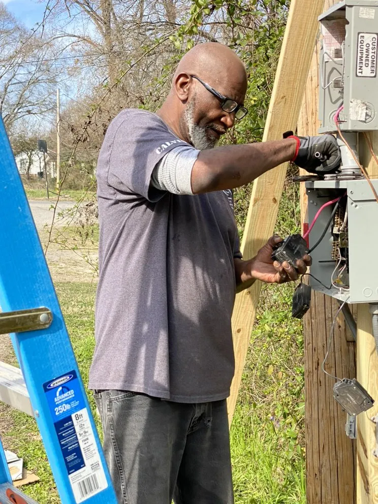 Slide of CNC Electrical Services