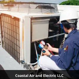 Slide of Coastal Air and Electrical