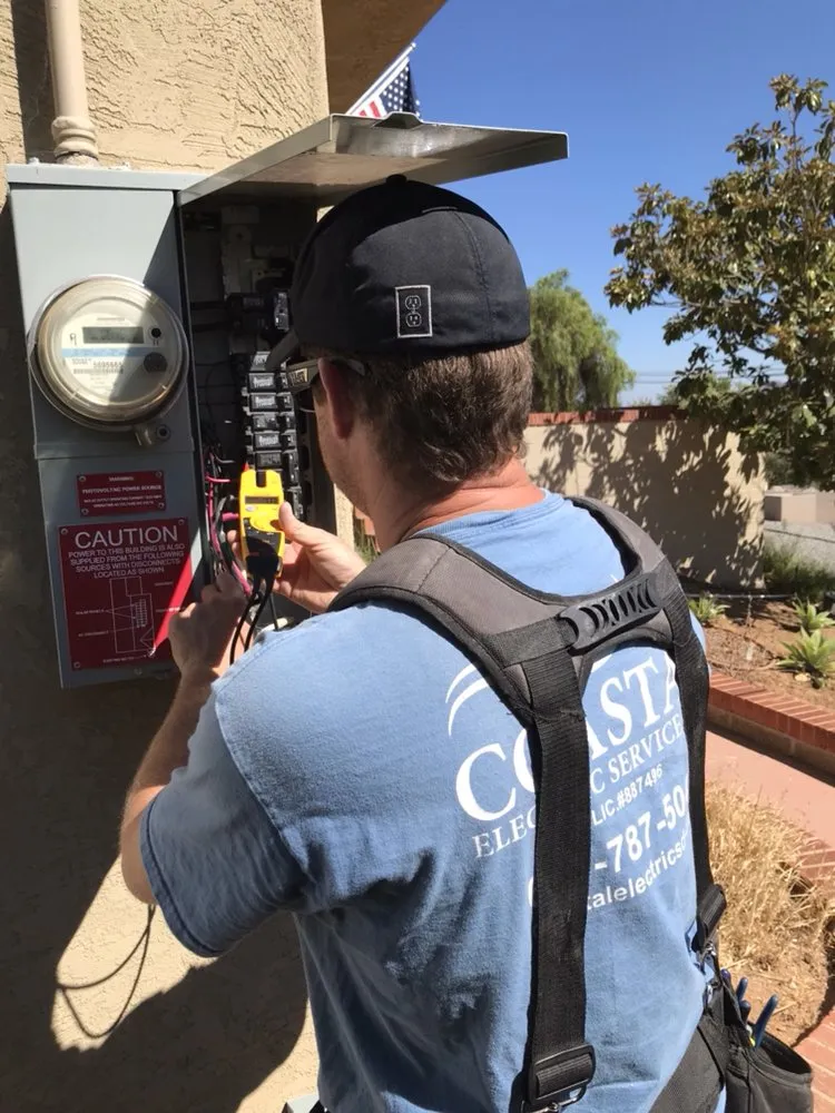 Slide of Coastal Electric Service