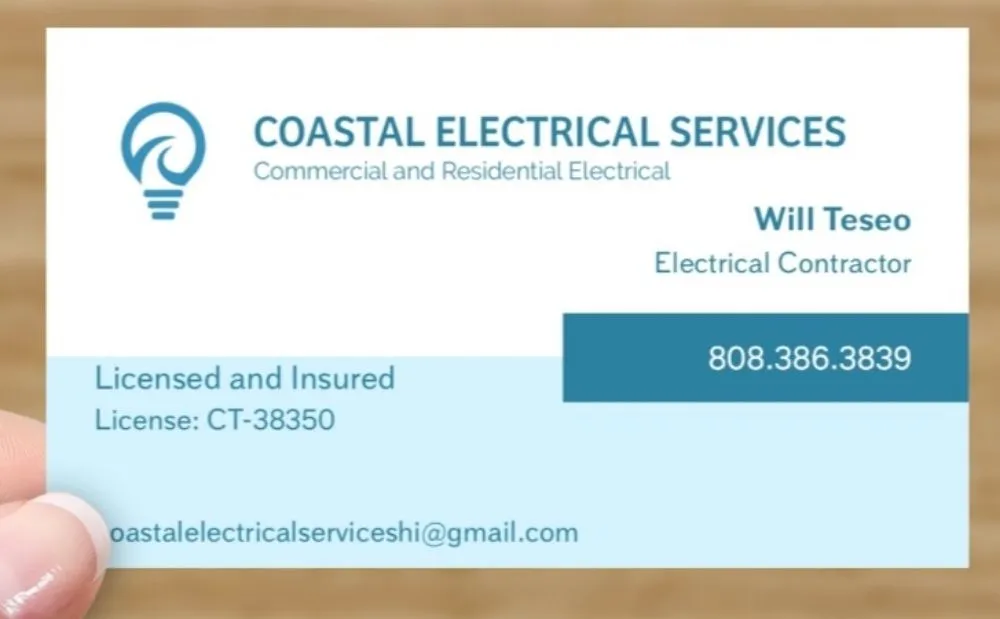 Slide of Coastal Electrical Services