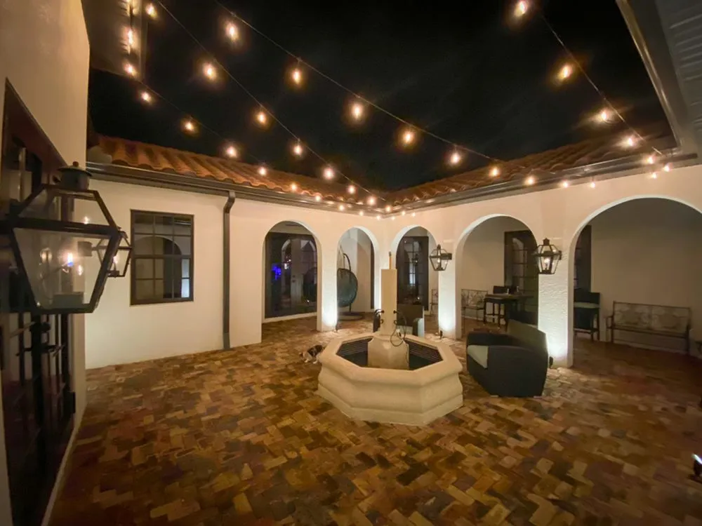 Reliable electrical service for homes in lighting installation,  by 