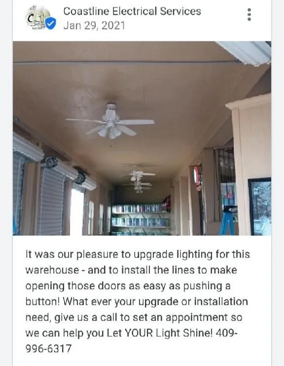 Slide of Coastline Electrical Services