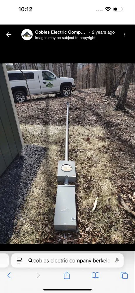 Professional outlet and switch repair in Berkeley Springs, WV by Cobles Electric Company