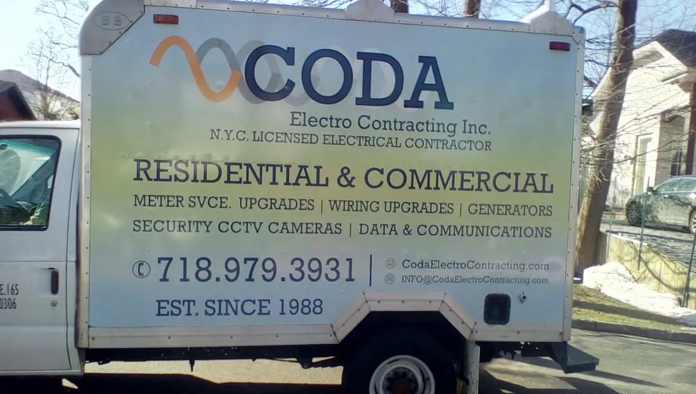 Slide of Coda Electro Contracting