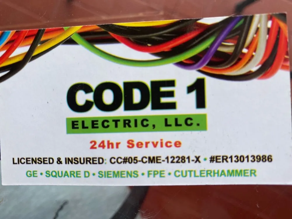 Slide of Code 1 Electric