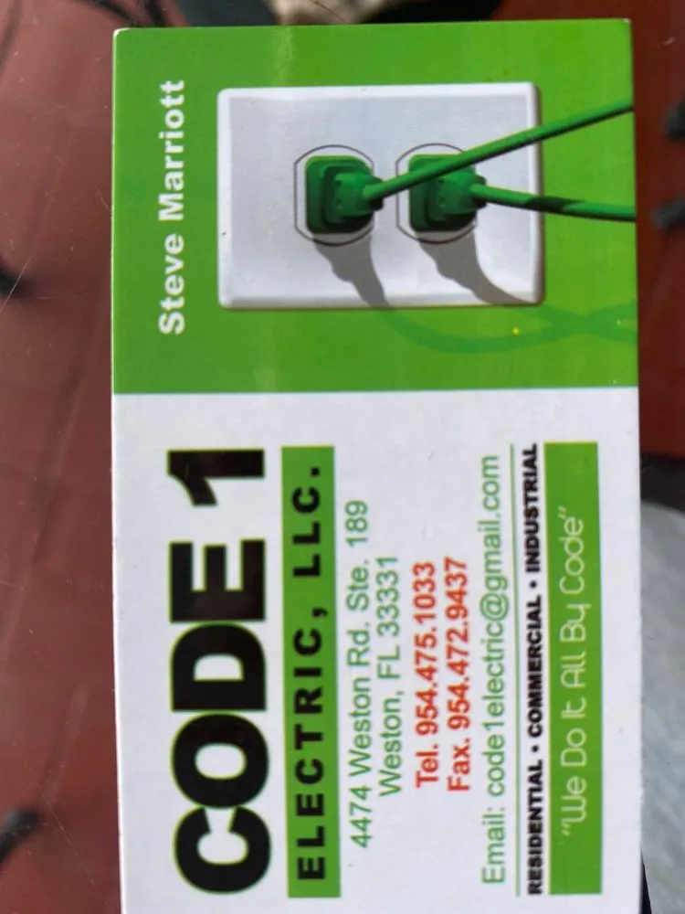 Slide of Code 1 Electric