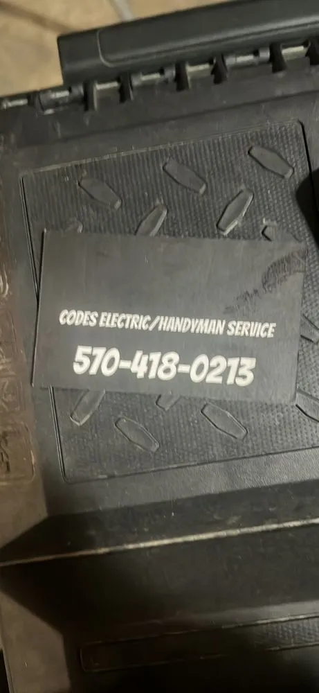 Slide of Codes Electric Handyman Services