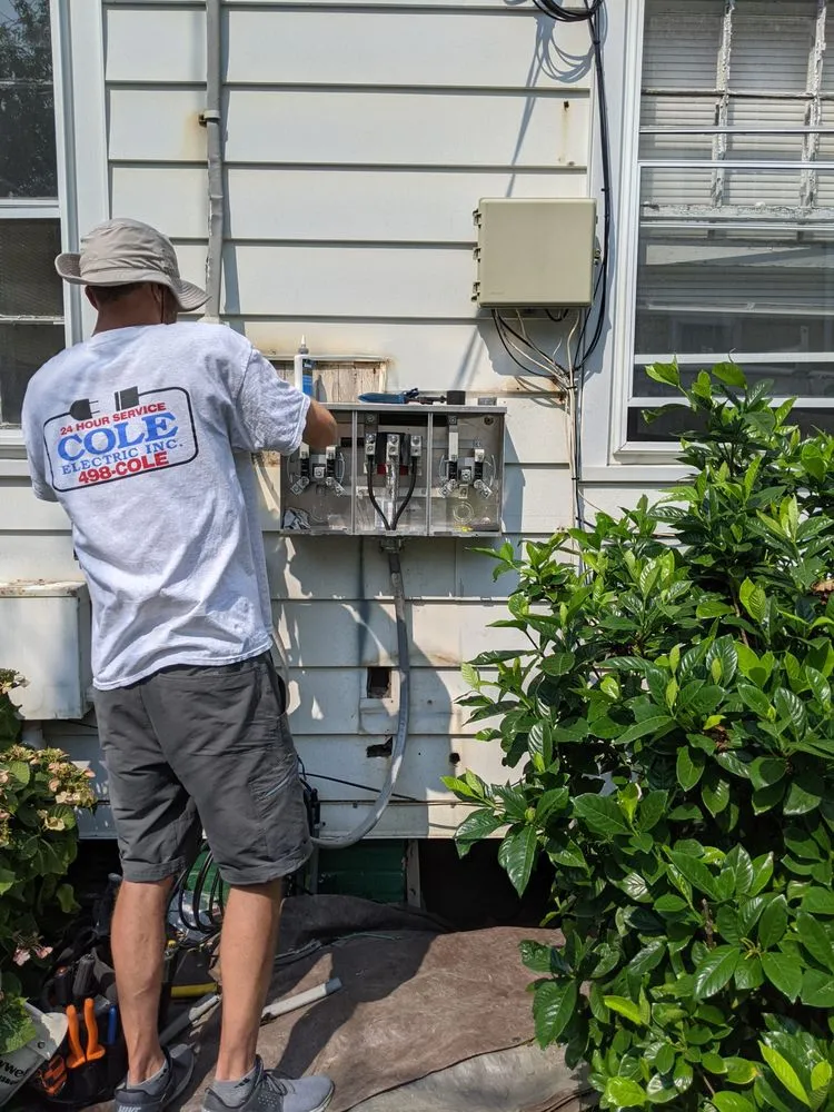 Slide of Cole Electric Services