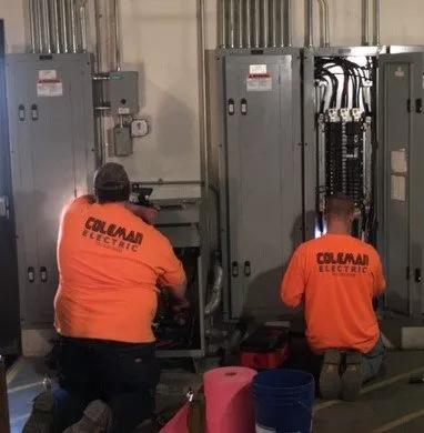 Slide of Coleman Electric