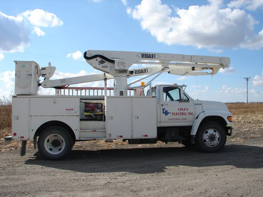 Slide of Cole's Electric