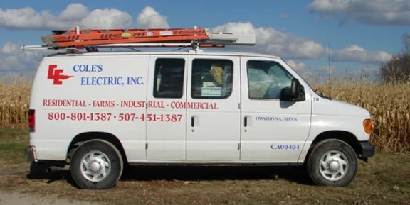 Slide of Cole's Electric