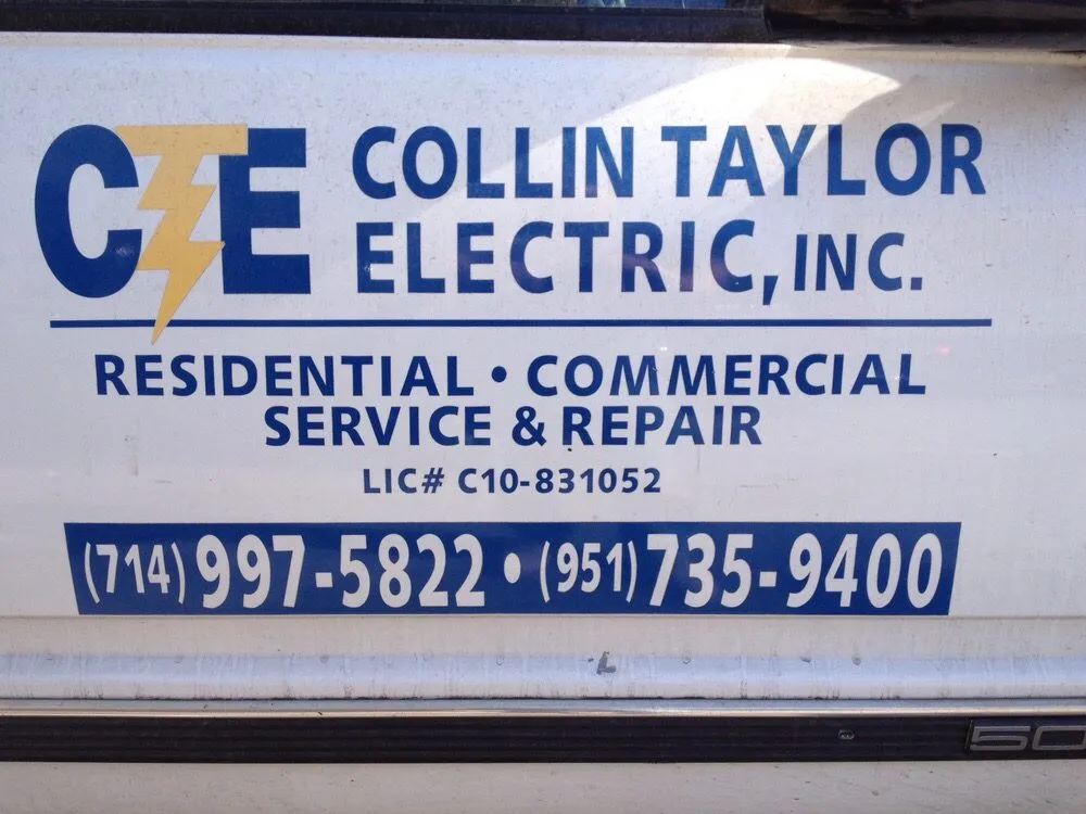 Slide of Collin Taylor Electric