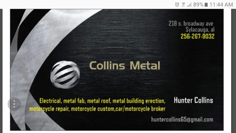 Slide of Collins Metal