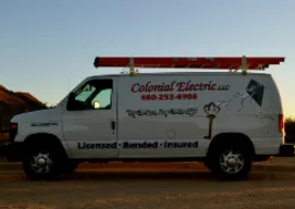 Slide of Colonial Electric