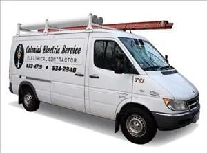 Slide of Colonial Electric Service