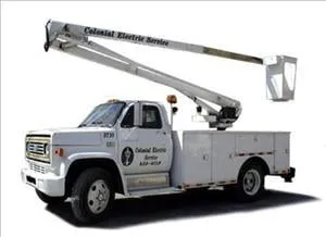 Slide of Colonial Electric Service