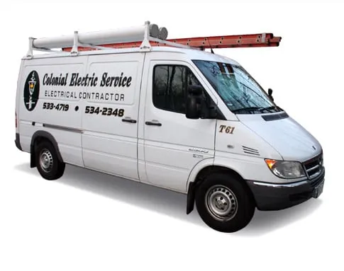 Slide of Colonial Electric Service